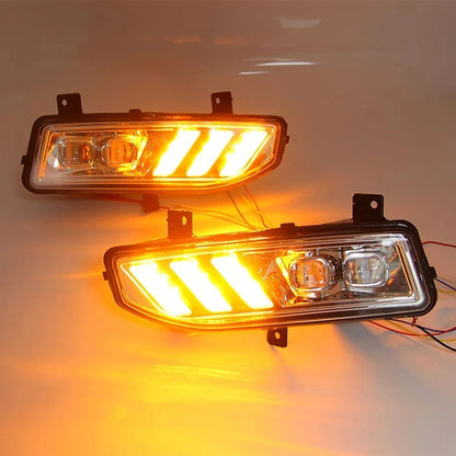 1 Pair Daytime Running Light DRL Lamp for Nissan Sentra (2013–2019)