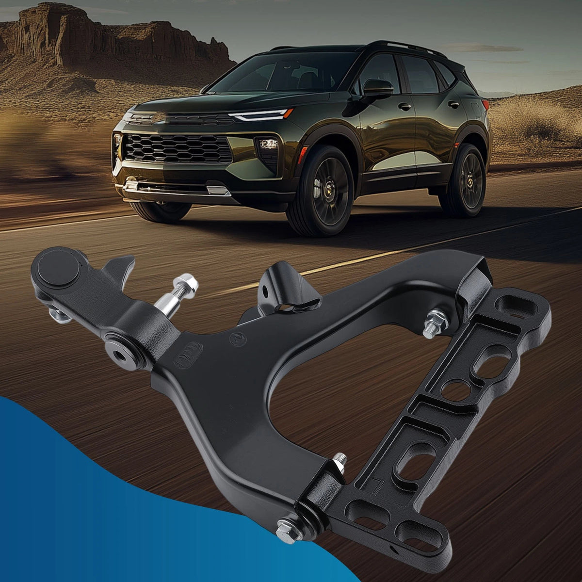 Front Left Lower Control Arm w/ Ball Joint for Chevrolet Trailblazer (2004–2007)