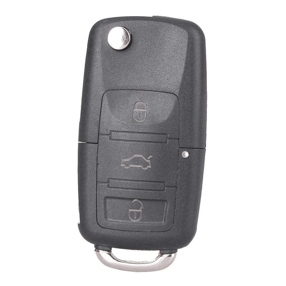3-Buttons Remote Key Shell Fob Case for VW Jetta, Passat, Golf (Fits 2006–2021)