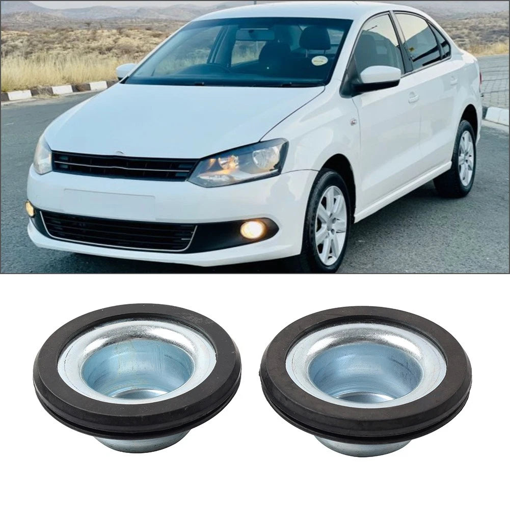 2Pcs Front Suspension Top Mount Stop Caps for Volkswagen Audi