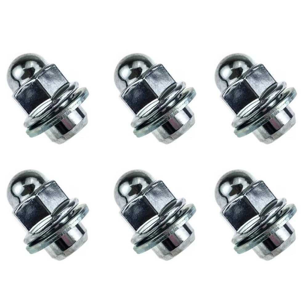 Set of 6 Wheel Lug Nuts for Mitsubishi Eclipse Galant Lancer Montero Outlander