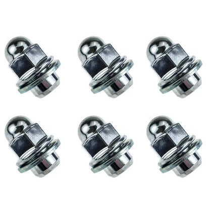 Set of 6 Wheel Lug Nuts for Mitsubishi Eclipse Galant Lancer Montero Outlander