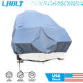 Trailerable Waterproof Boat Cover for Marine Use (600D Polyester)