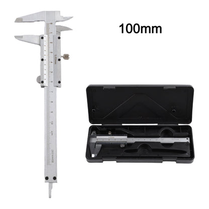 Professional Quality 100mm Vernier Caliper with Clear Wear Resistant Scale