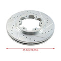 Front Brake Disc and Pad Kit for Nissan Frontier (1999–2002) 1013214