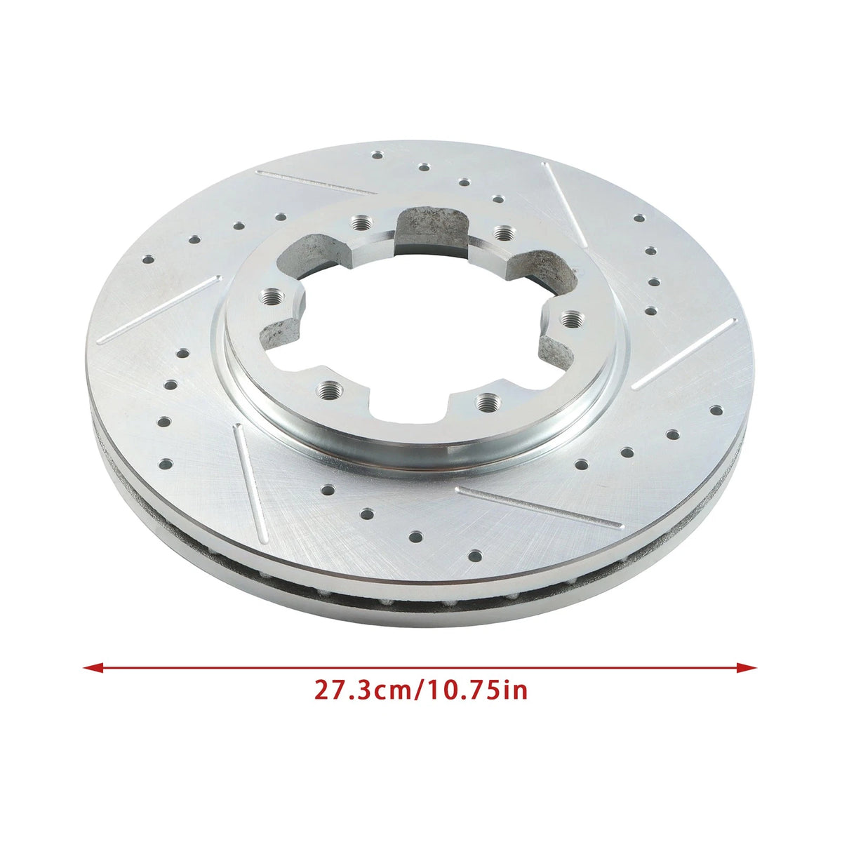 Front Brake Disc and Pad Kit for Nissan Frontier (1999–2002) 1013214