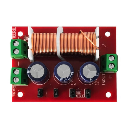 2X 400W Adjustable Two Way Frequency Divider Audio Crossover Filter