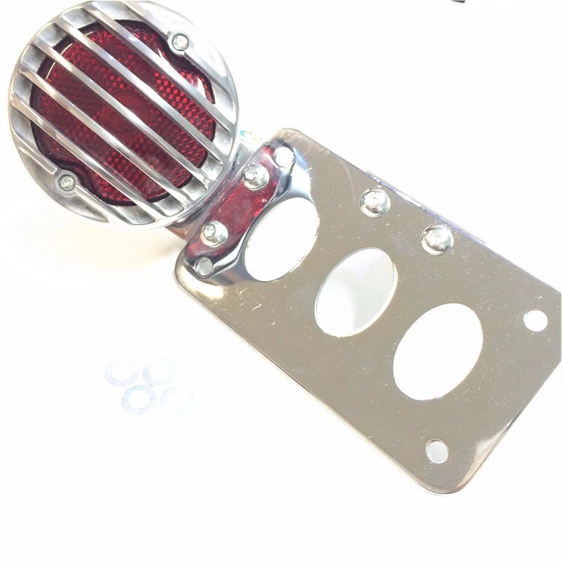 License Plate Holder Bracket for Harley Softail (Chrome)