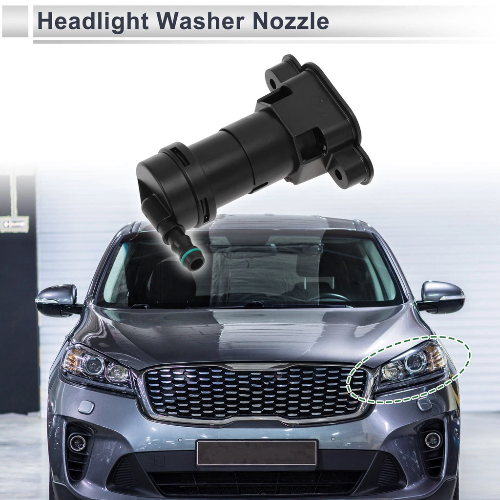 Front Driver Side Headlight Washer Nozzle for Audi A4 (2002–2005) No. 8E0955101C