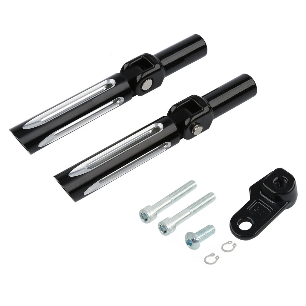 Passenger Footpegs for Harley Softail FLS (2012–2017) & Cross Bones (2008–2011)