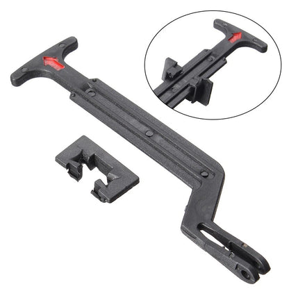 Black Bonnet Hood Unlocking Rod Lock Handle for Passat (1997–2005)