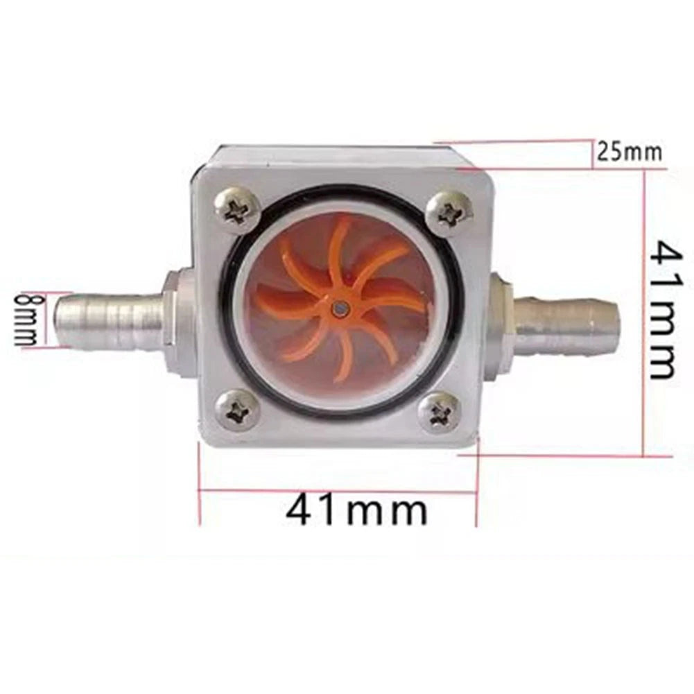Aluminum Water Flow Meter for Engraving Machine Spindle Motor