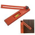 Marking Gauge Ruler with 360 Degree Rotation for Woodworking