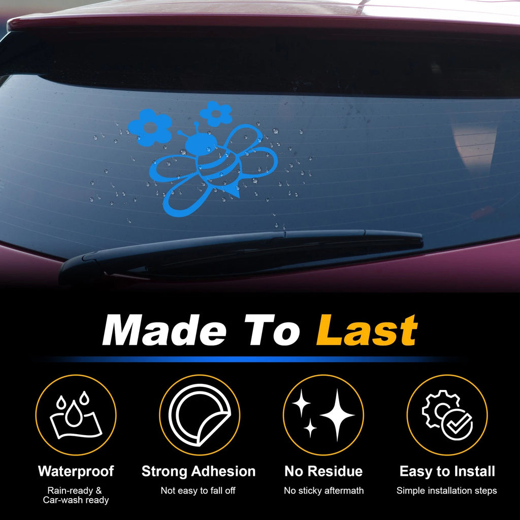 Reflective Bumper Decal for