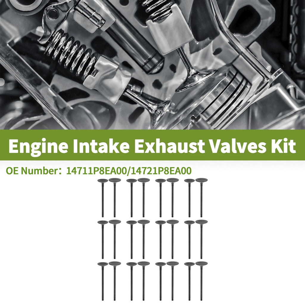 Engine Intake Exhaust Valves Kit for Honda Ridgeline 3.5 (2006–2014)