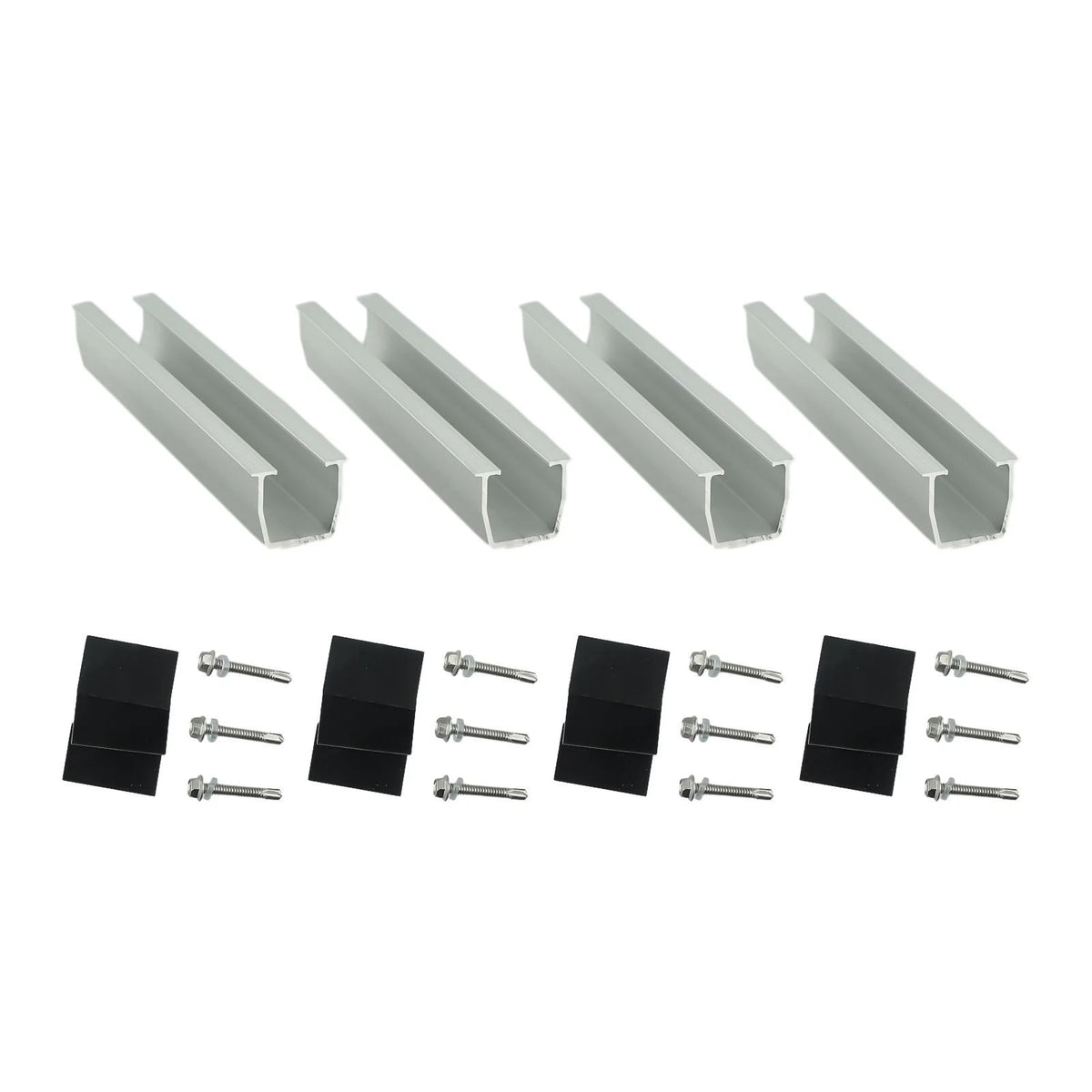 Bracket Rails Clamp for Photovoltaic Roof Solar Panel