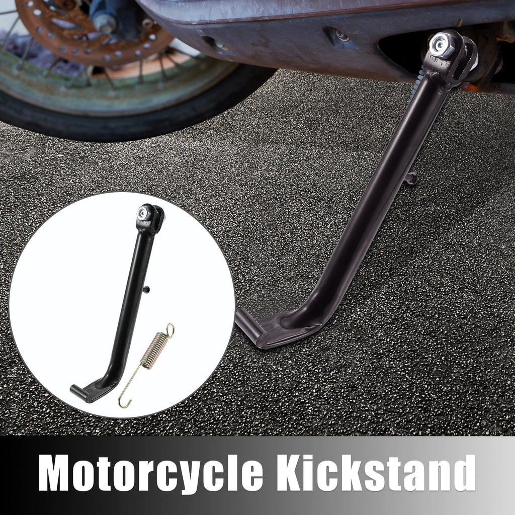 Motorcycle Side Kickstand Support Stand with Spring for Honda CG125 (2005–2015)