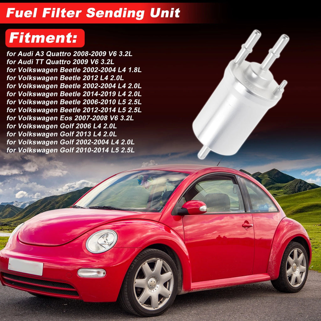 Fuel Filter Assembly for Audi A3 Quattro 2008–2009 V6 3.2L