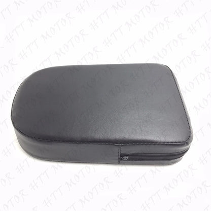 Universal Synthetic Leather Backrest Cushion Pad for Harley Honda Suzuki Yamaha