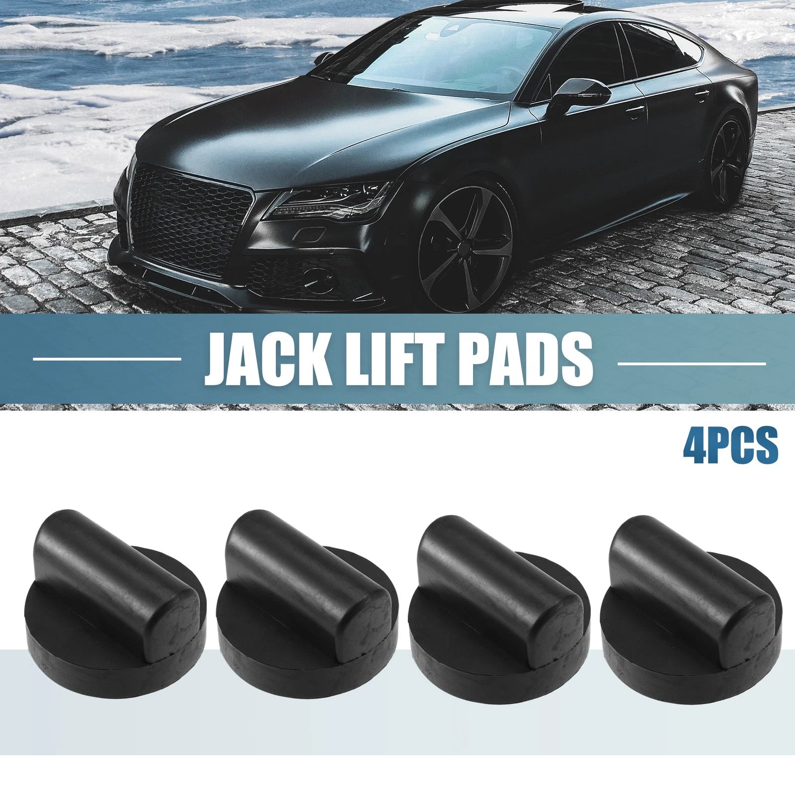 Jack Lift Point Pad Adapter Set (4pcs) for Audi TT RS R8 A6 (2005–2020)