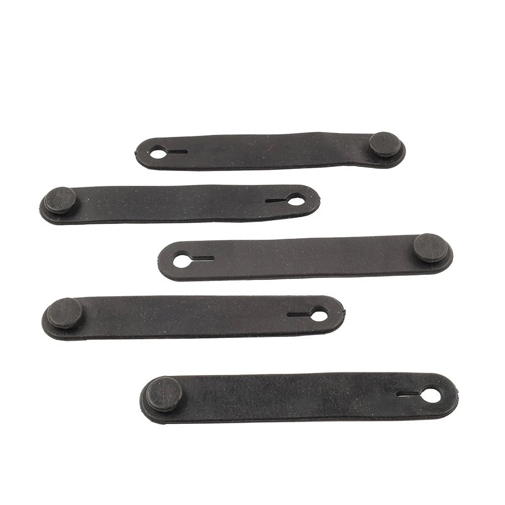 5Pcs Rubber Band for Motorcycle Frame Securing Cable Ties Wiring Harness