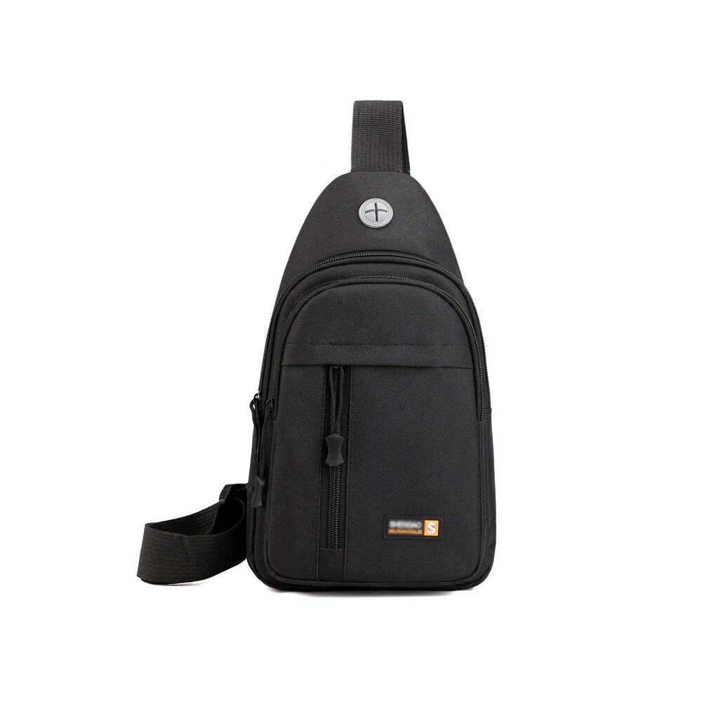 Tactical Sling Bag for Travel Backpack (Black)