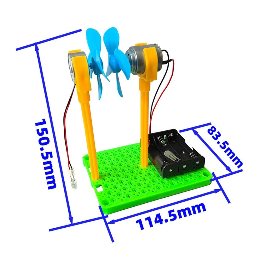 Wind Turbine Model Kit for Middle School Science Curriculum