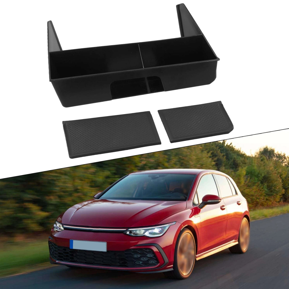 Central Control Storage Box for Golf 8 (2020–2023)