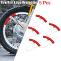 5 Pcs Wheel Protector Tire Changing Rim Edge Savers for Motorcycle ATV Car