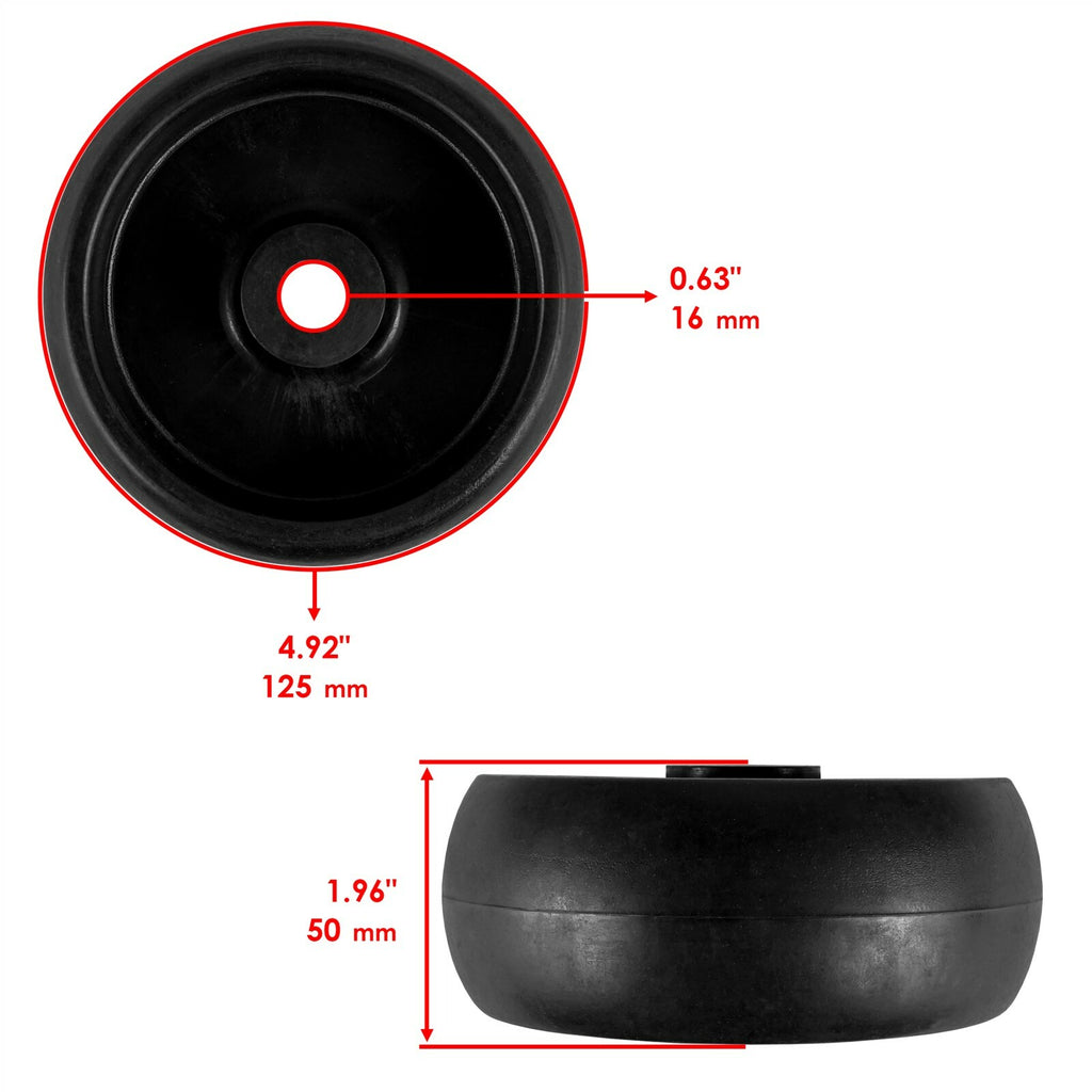 Deck Wheel Replacement for John Deere S170 S180 S220 S240 (2017–2020)