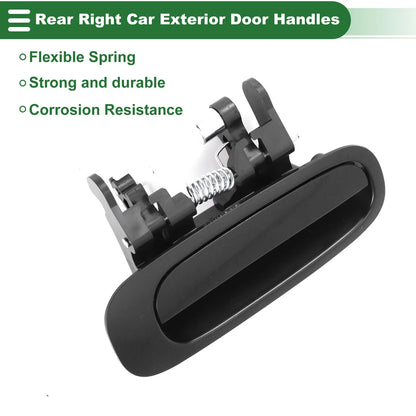 Rear Right Exterior Door Handle Replacement for Toyota Corolla (1998–2002)