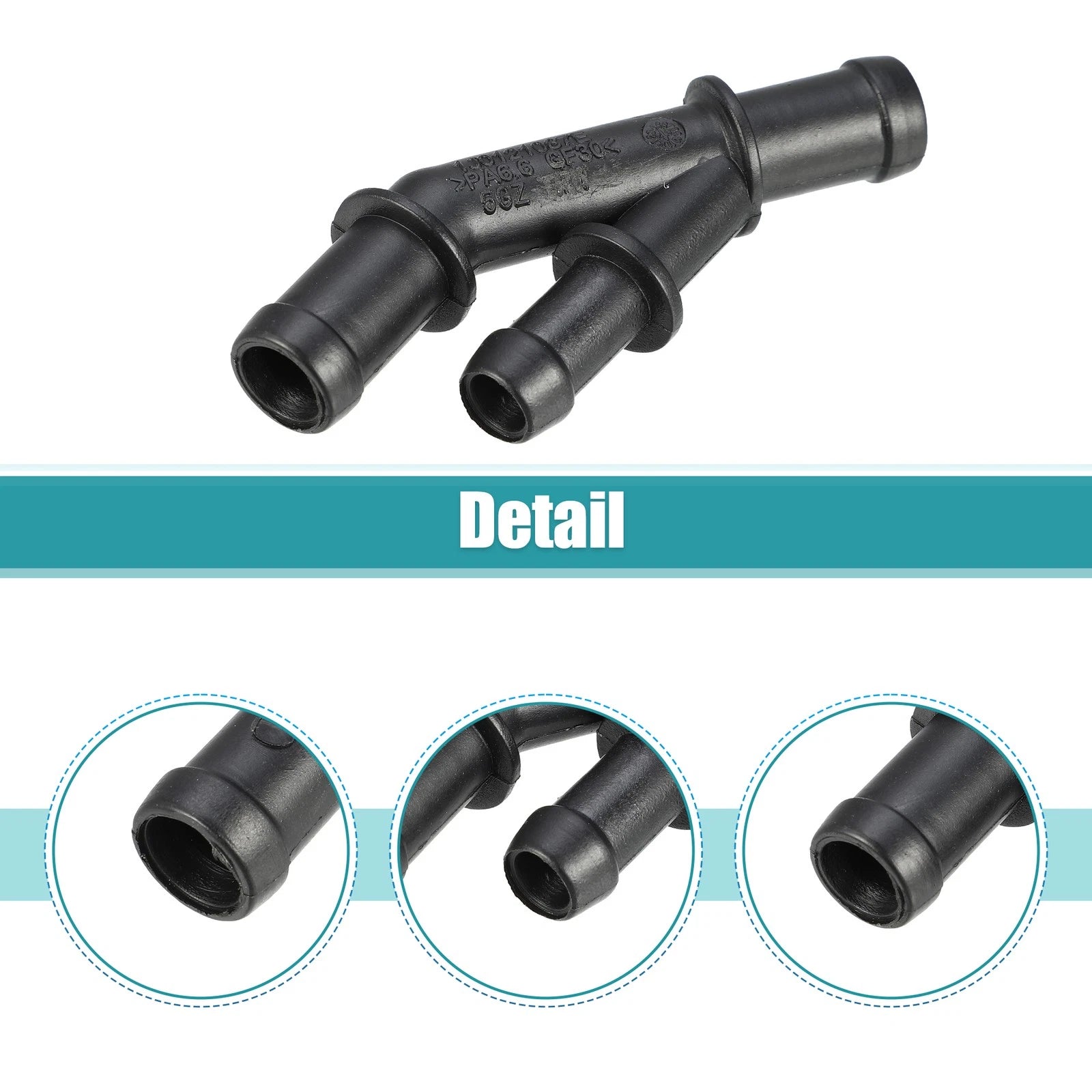 Engine Coolant Hose Connector for Volkswagen Golf (2000–2006)