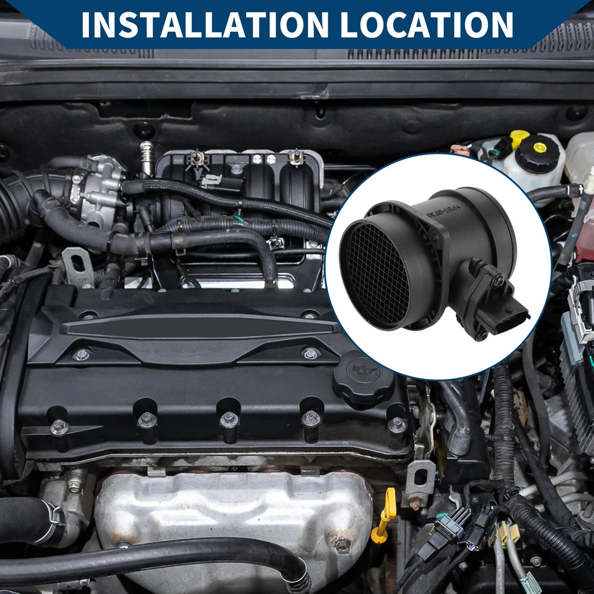 Mass Air Flow Sensor Assembly No. 31342364 for Volvo C30 C70 S40 V50 (2006–2013)
