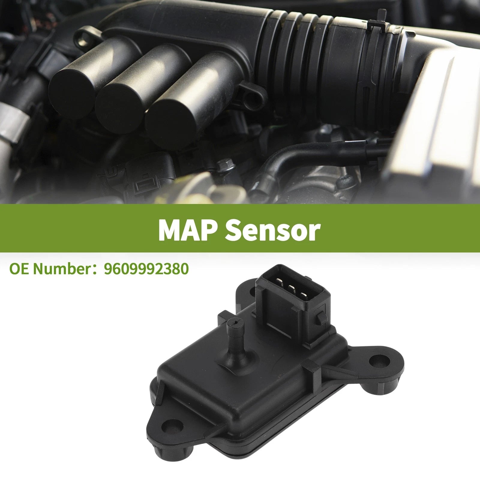 MAP Sensor No.9609992380 for Citroen ZX (1991–1997)
