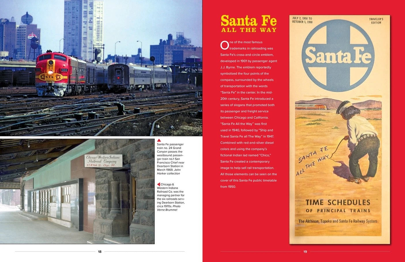 Chicago Celebrated Stations & Trains Book