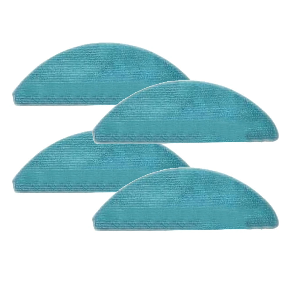 4X Mop Cloths for Conga M50 Robot Vacuum (Replacement Microfiber)