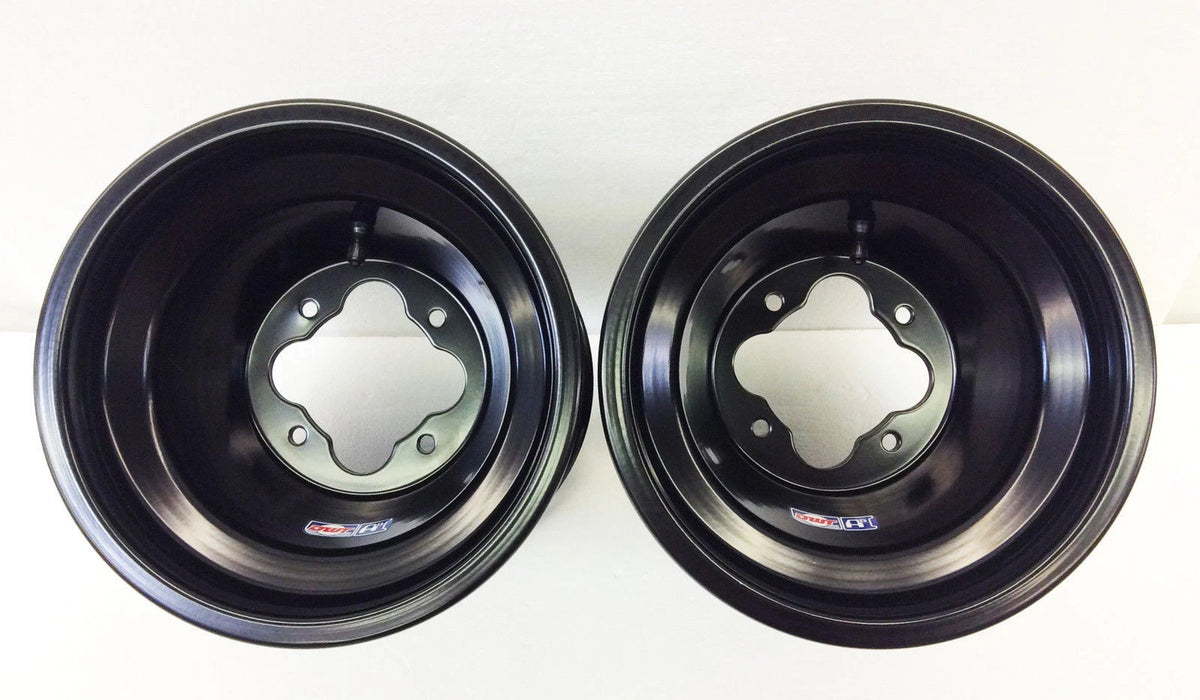 Set of 2 DWT A5 10" Front 9" Rear Wheels for Yamaha YFZ450 Banshee Raptor 700 660