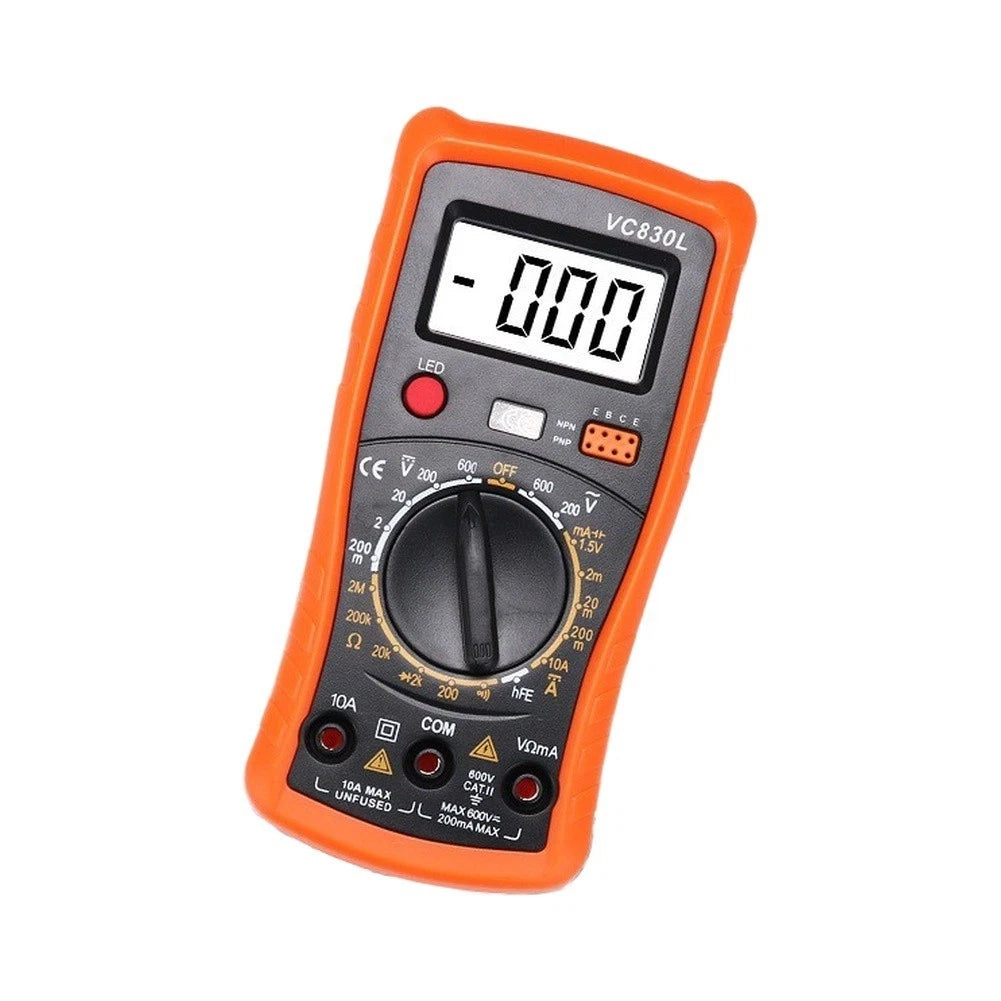 A830L Digital Multimeter with White LED Backlight