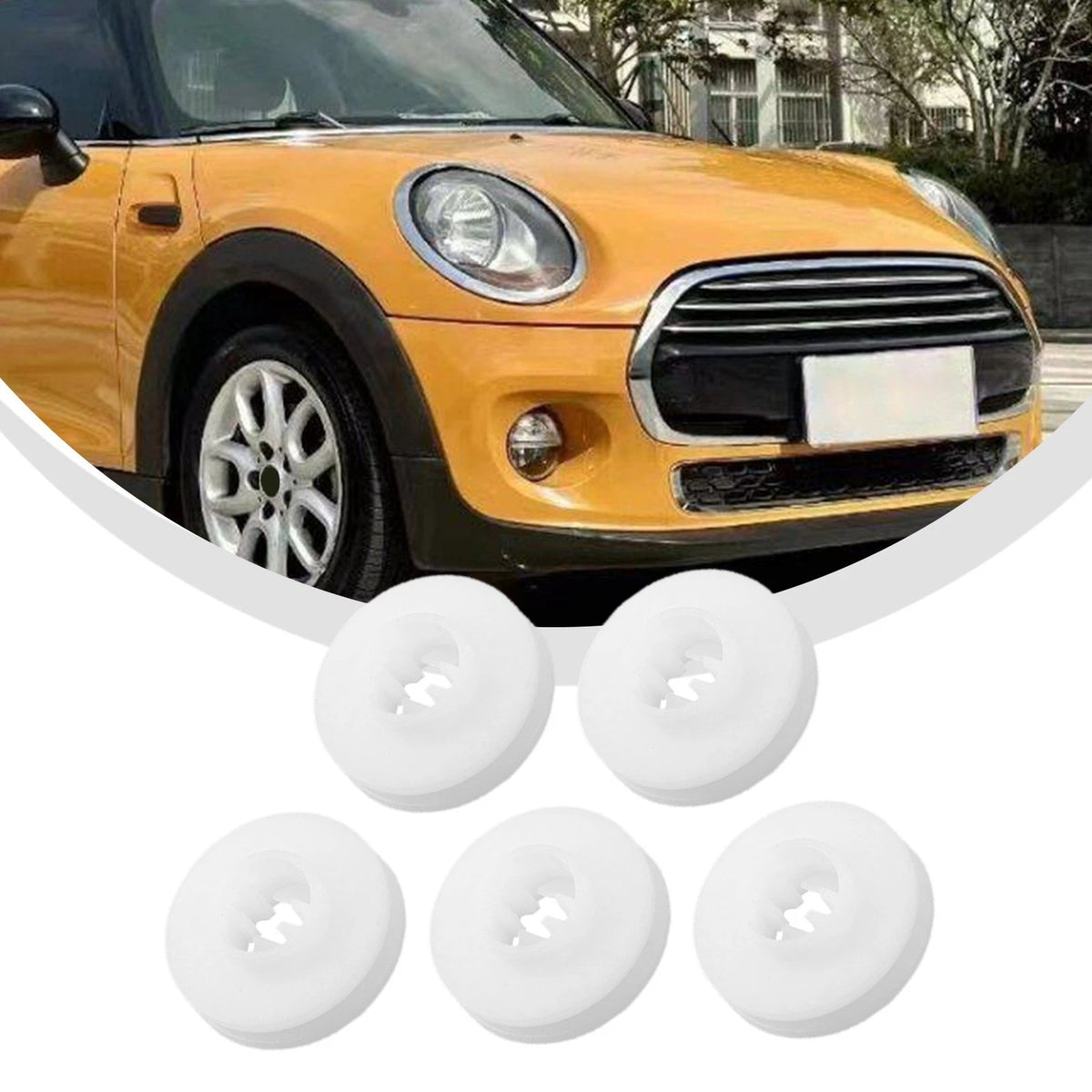 Set of 5 Rear Wheel Arch Trims for MINI Cooper