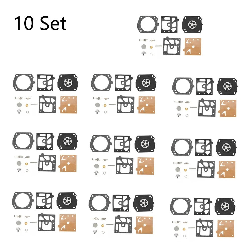 Set of 10 Carburetor Diaphragm Kit for Walbro K22-HDA (Chainsaw)
