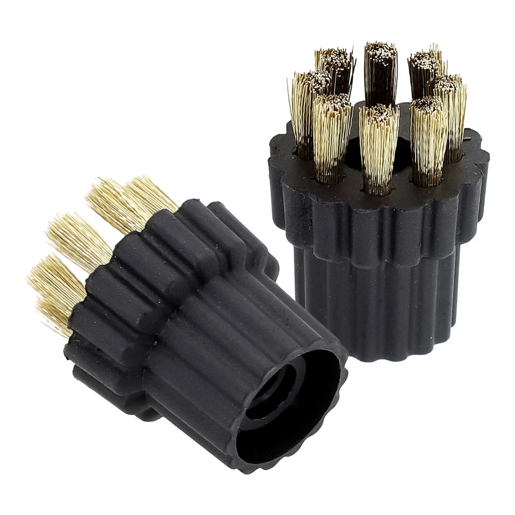 2 Pcs Brass Brush Head for Steam Mop-X5 (Fits )