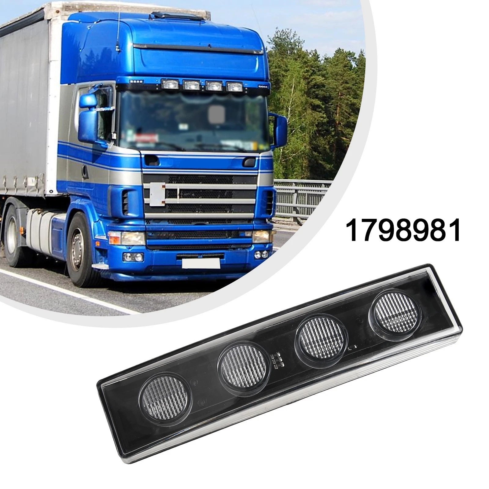 24V LED Roof Lamp for Quick Installation (Fits )