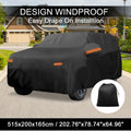 Waterproof Car Cover with Driver Door Zipper for Lexus LX (1996–2000)