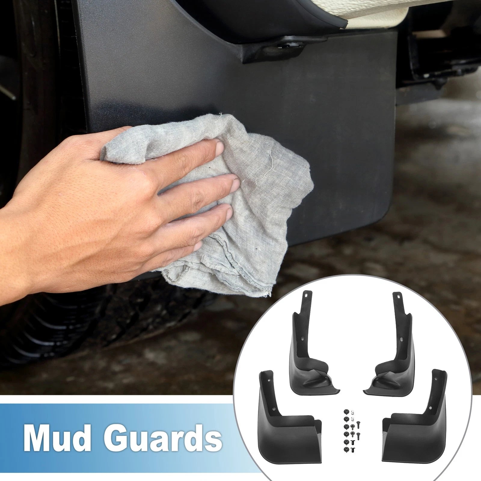 Mud Flap Splash Guard Mud Guard for Toyota Corolla (2014–2017)