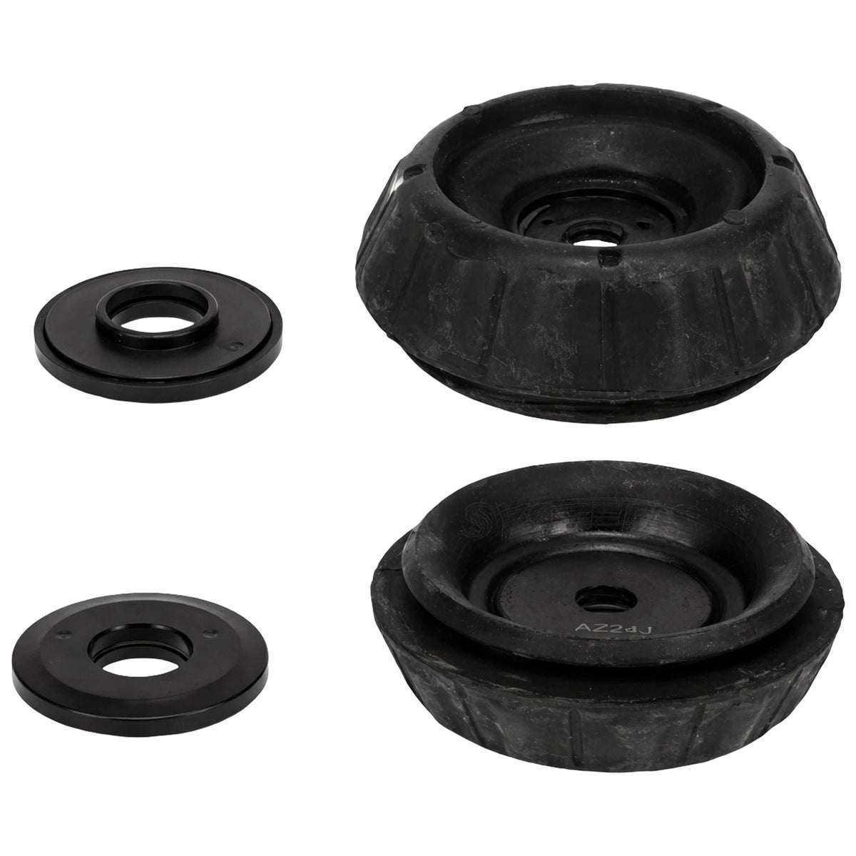 Set of 2 Front Strut Mounts for Kia Rio UB (2011–2017) G4FD