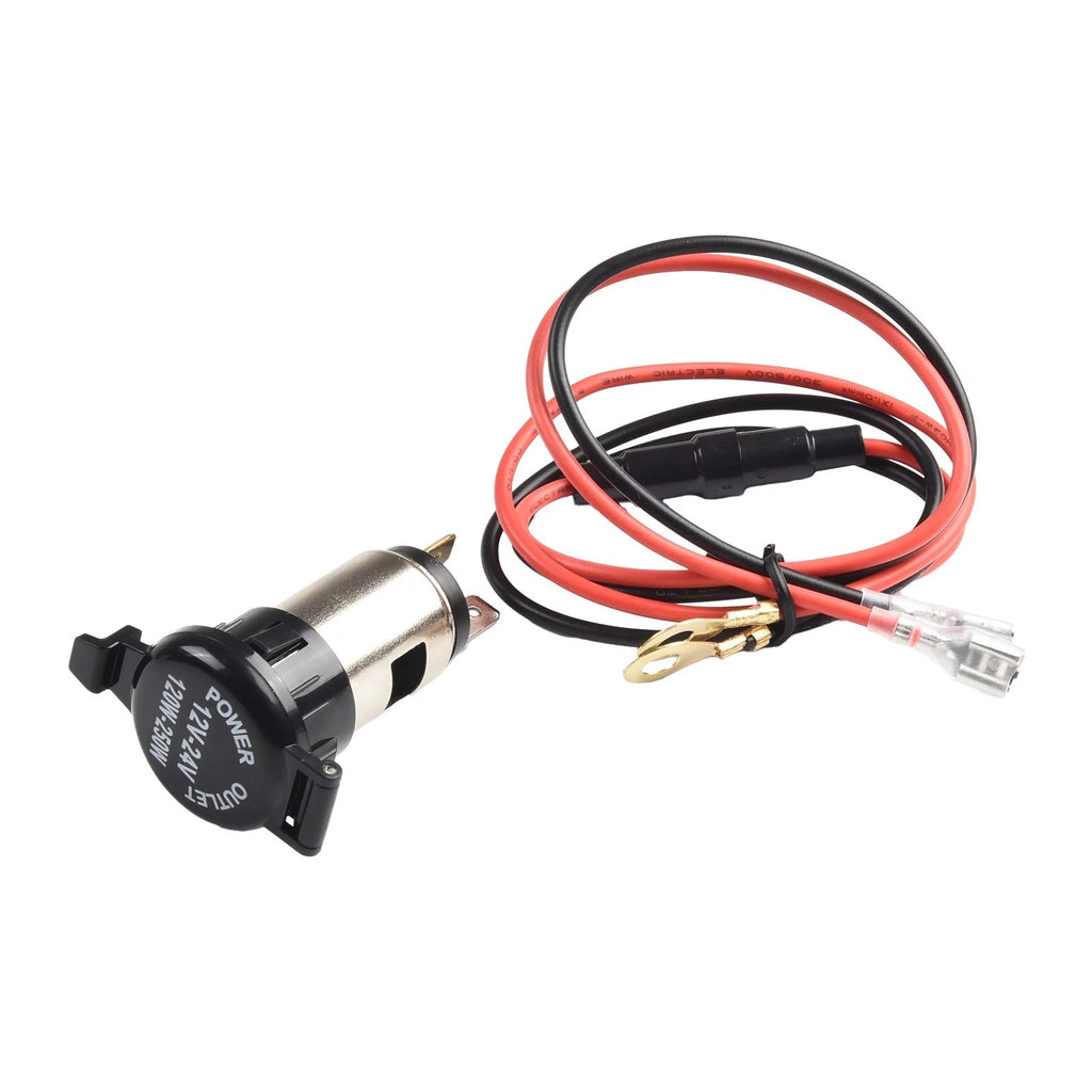 12 Volt Power Socket for Car Boat Tractor (Replacement Accessory)