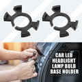 H1 High Beam LED Headlight Lamp Base Holder Pair for Honda Odyssey (2008–2017)