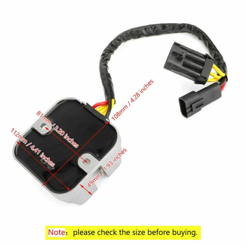 Voltage Regulator for Polaris Ranger 900XP, 900 Crew, RZR900 (2013–2015) 4013978 T9
