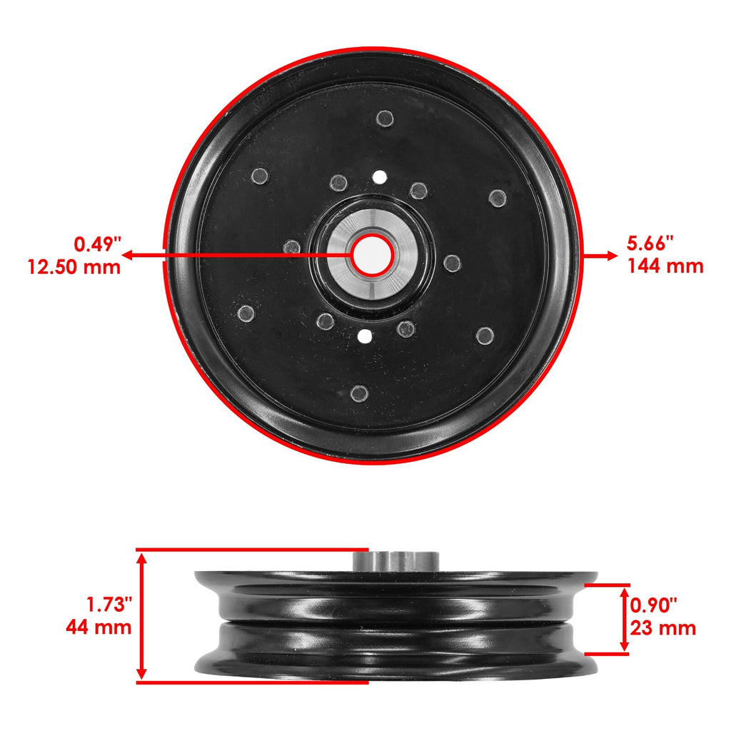 Deck Idler Pulley for Hustler Raptor Mower 48 52 54 60 Inch (2010–2020)