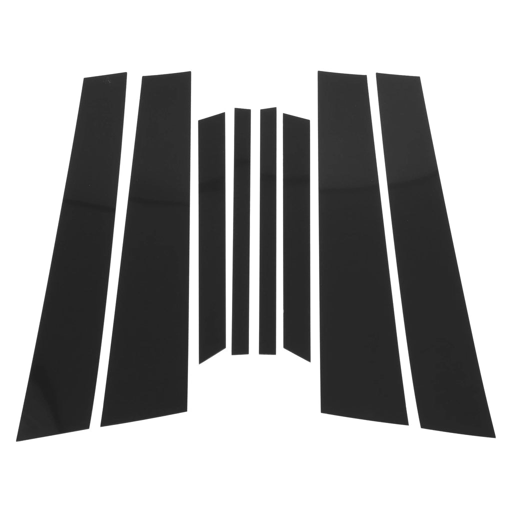 Door Pillar Window Trim Kit Black for BMW X6 (2002–2013)